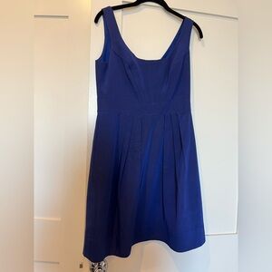 Shoshanna Royal Blue Midi Dress